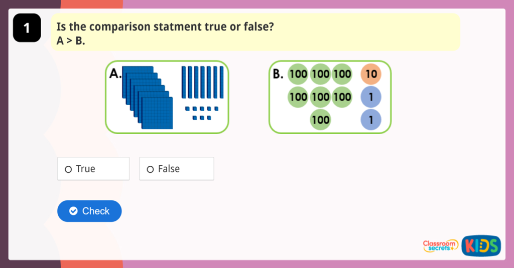 Compare Objects to 1000 Game
