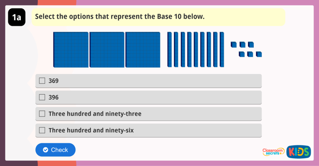 Year 3 Reasoning 100s 10s and 1s
