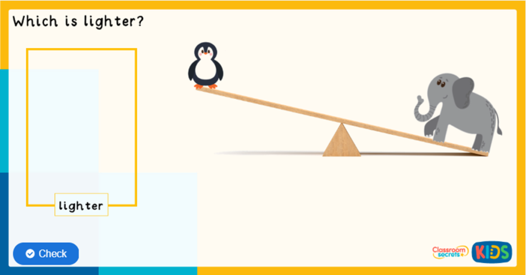 Reception Heavier and Lighter Weight