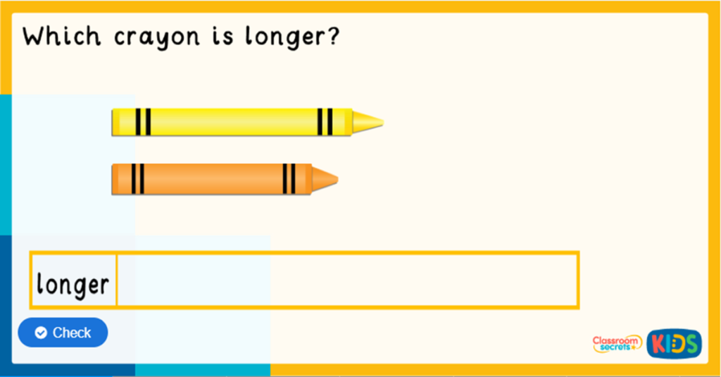 Reception Longer and Shorter Length