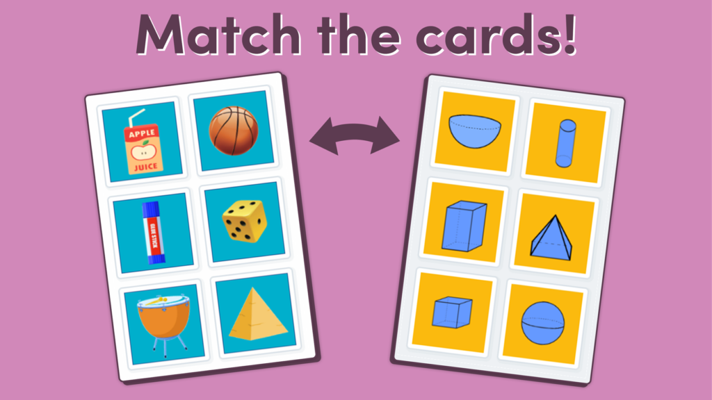 Reception Recognising 3D Shapes