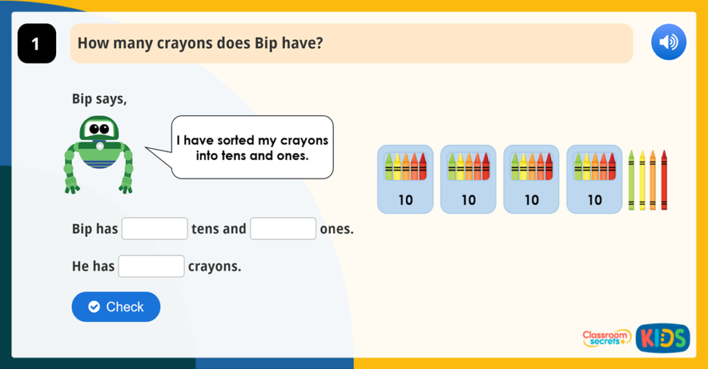Year 1 Represent Numbers to 50