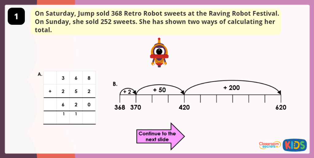 Year 3 Efficient Addition and Subtraction Methods