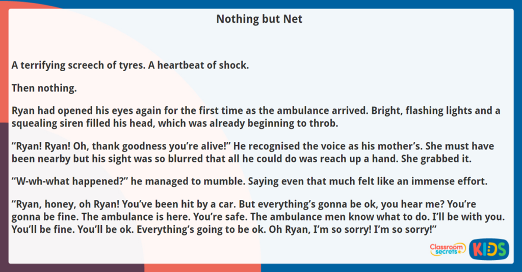 Year 5 Reading Comprehension Nothing but Net