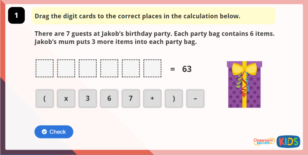 Year 6 Order of Operations Online Games