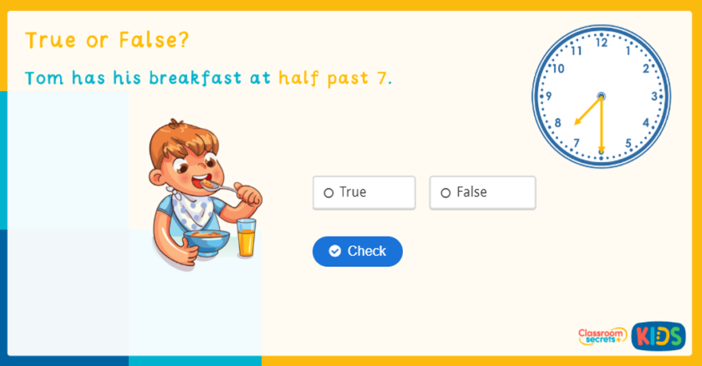 Reception Half Past Game