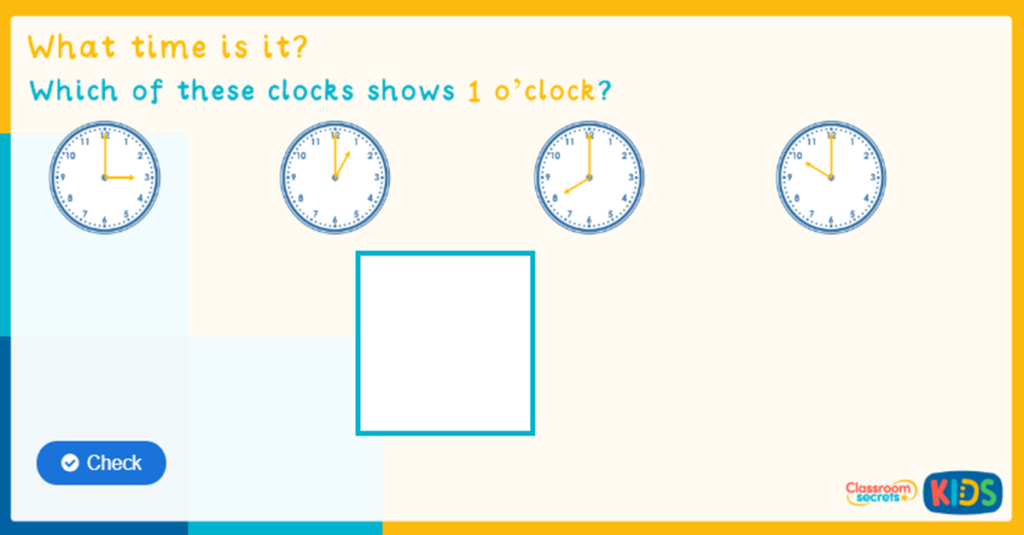 Reception O'Clock Game