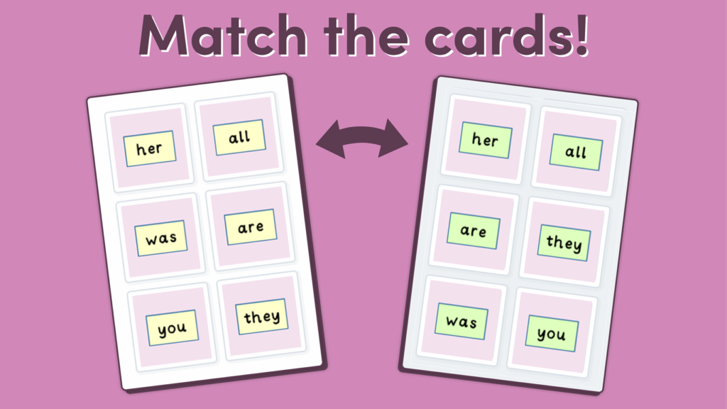 Phase 3 Tricky Words