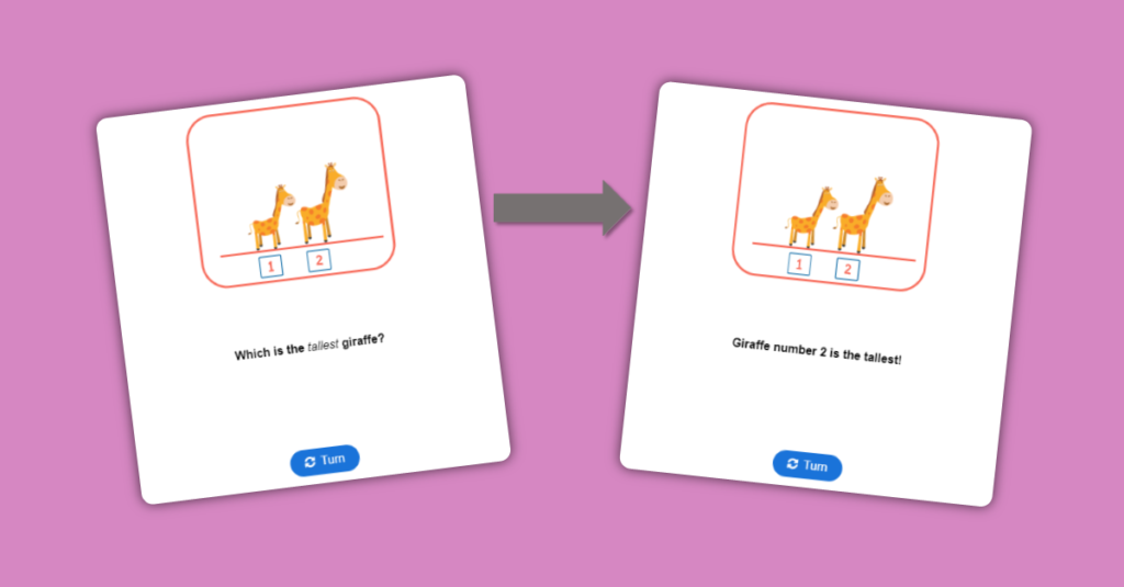 Reception Size Vocabulary