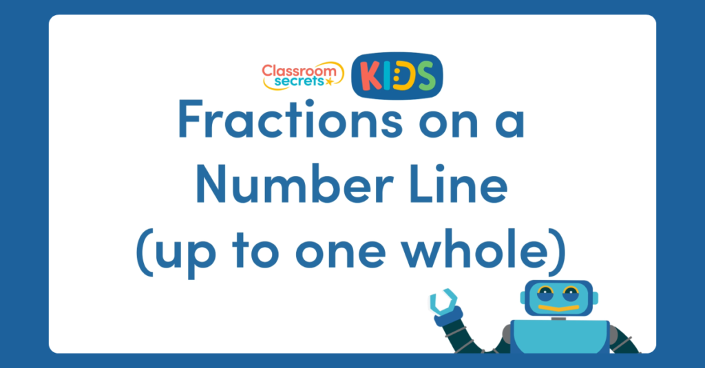 Year 3 Fractions on a Number Line Video