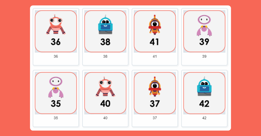Count Backwards Sequencing Activity