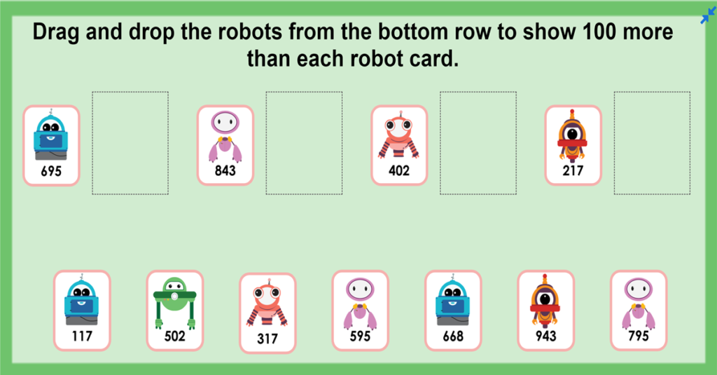 Year 3 Find 100 More Game