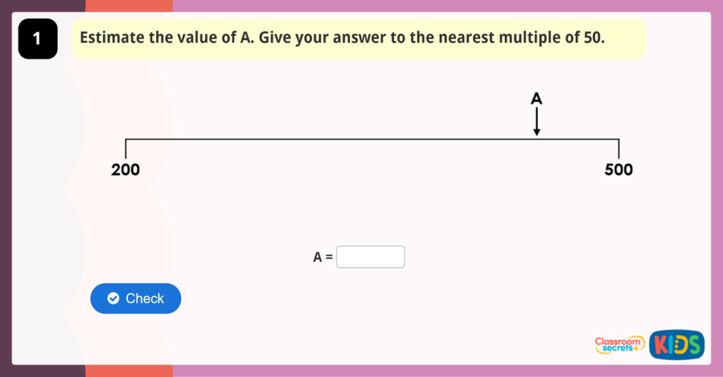 Year 3 Estimate Numbers Game