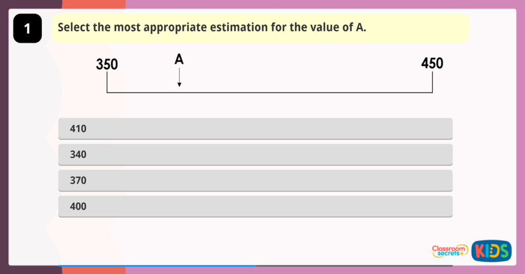 Year 3 Identify, Represent and Estimate Numbers Game