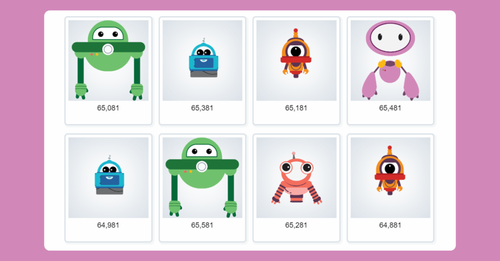 Counting Backwards in Powers of 10 Game