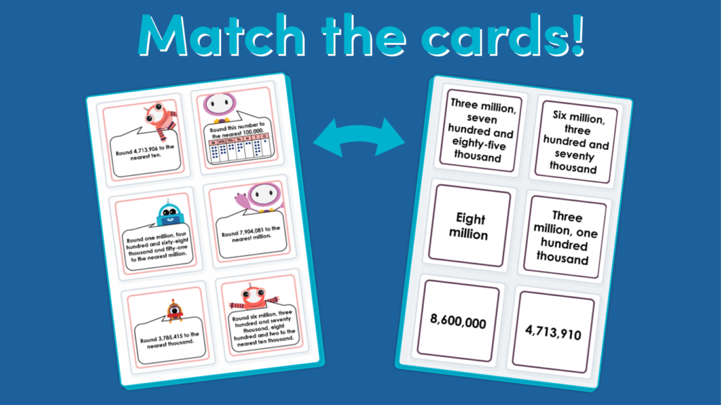 Year 6 Rounding Numbers Game