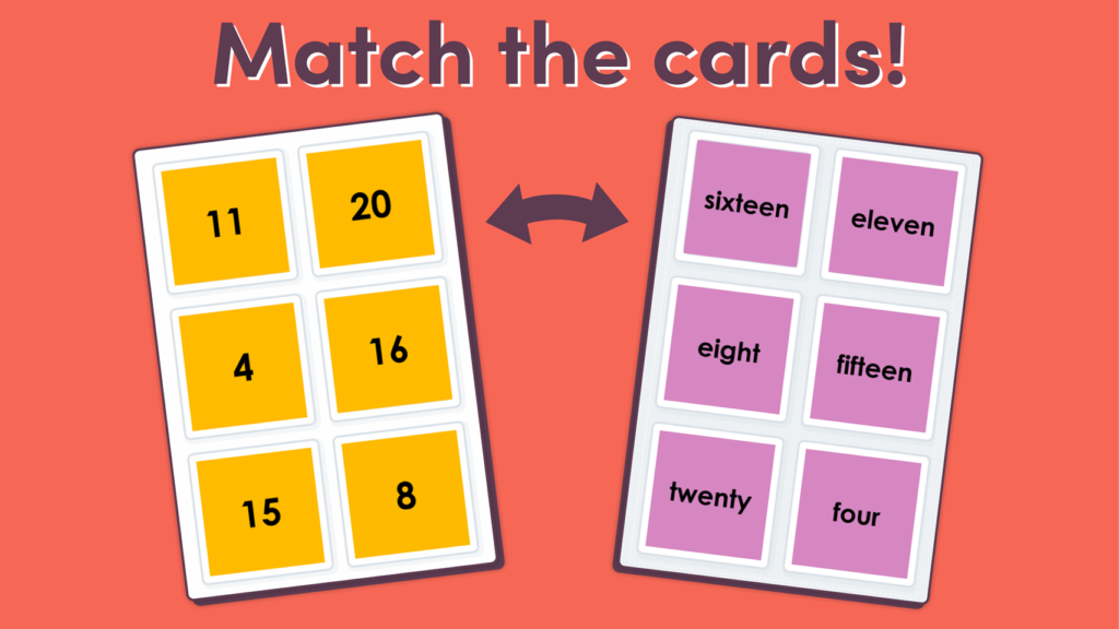 Year 1 Read and Write Numbers Activity