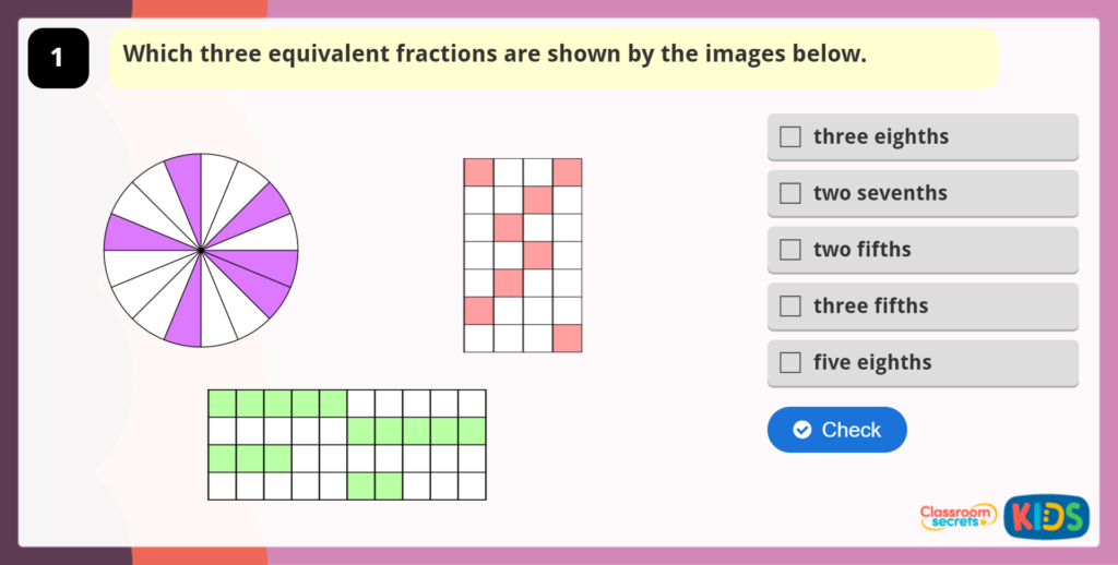 Equivalent Fractions Games