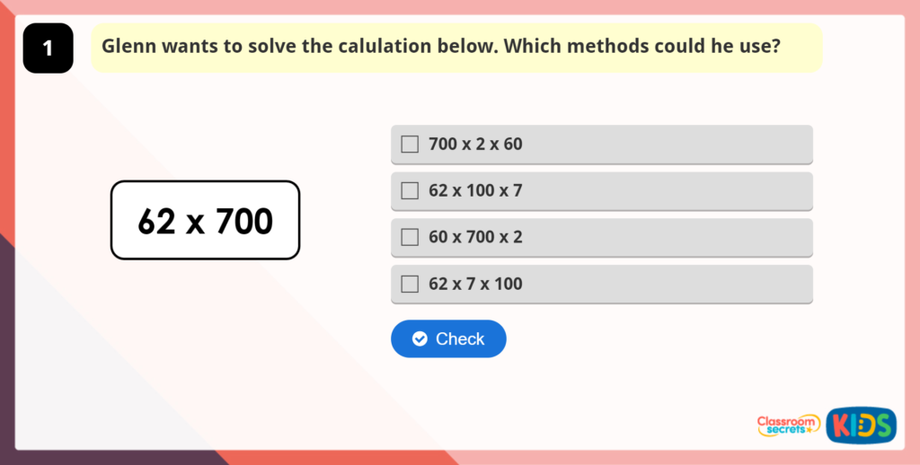 Multiples of 10, 100 and 1,000