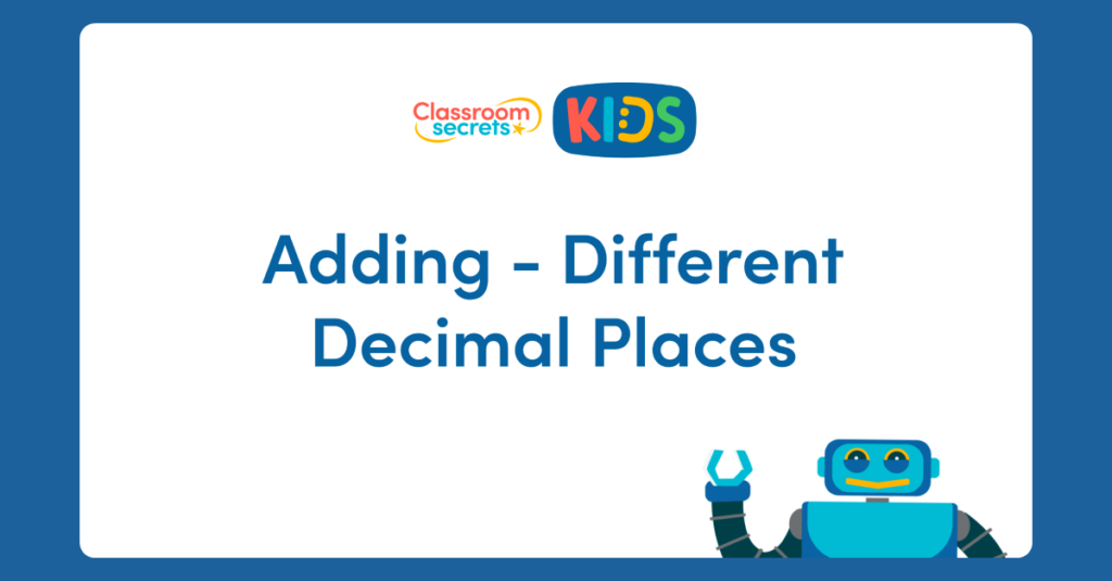 Adding Different Decimal Places Video Tutorial