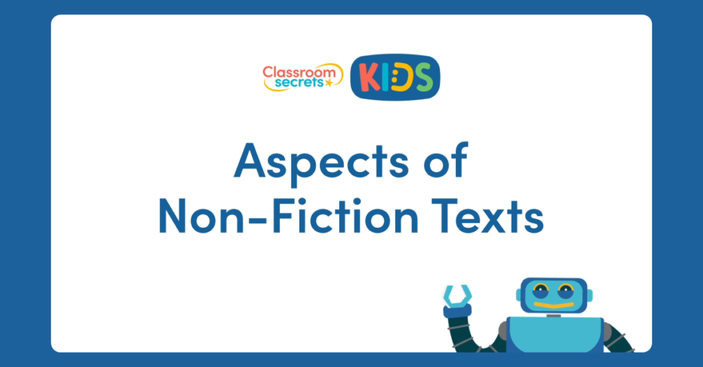 Aspects of Non-Fiction Texts Video Tutorial