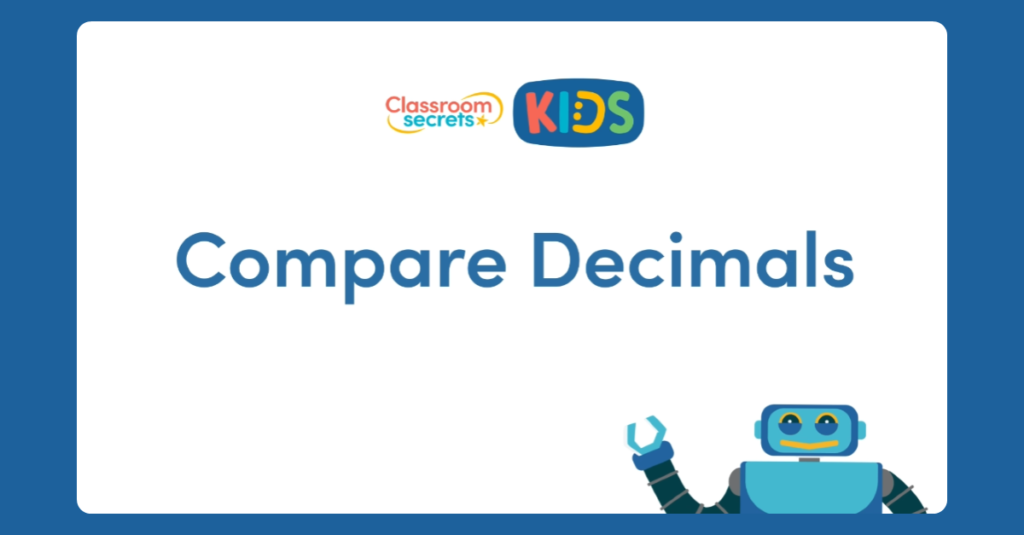 Compare Decimals Video Tutorial