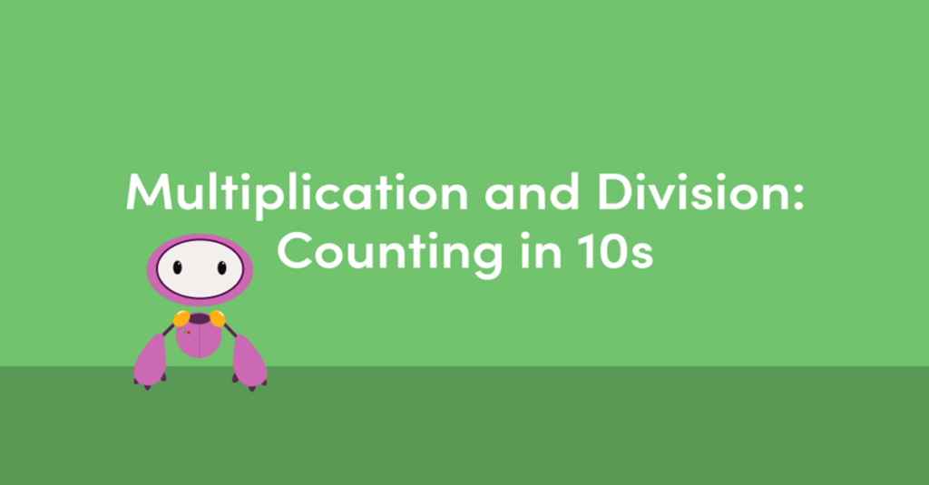 Counting in 10s Interactive Animation
