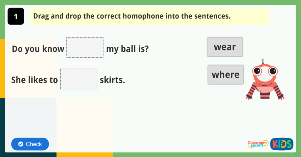 Year 2 Vocabulary Challenge