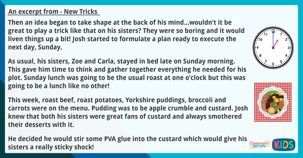 Year 3 Word Meanings Reading Comprehension