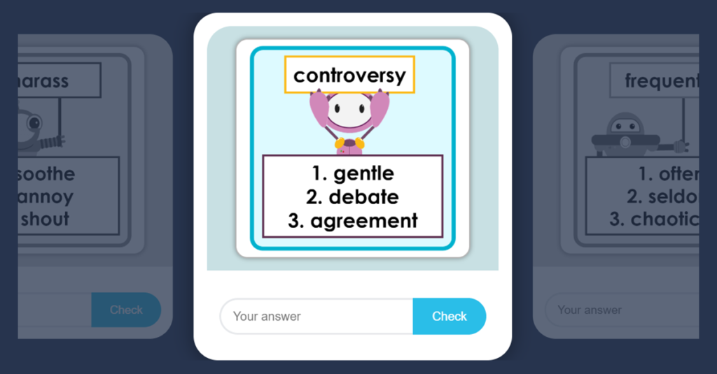 Year 6 Antonyms Game