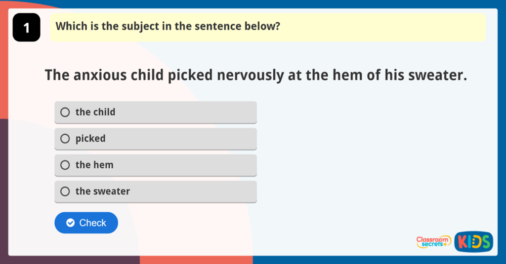 Identifying the Subject Game