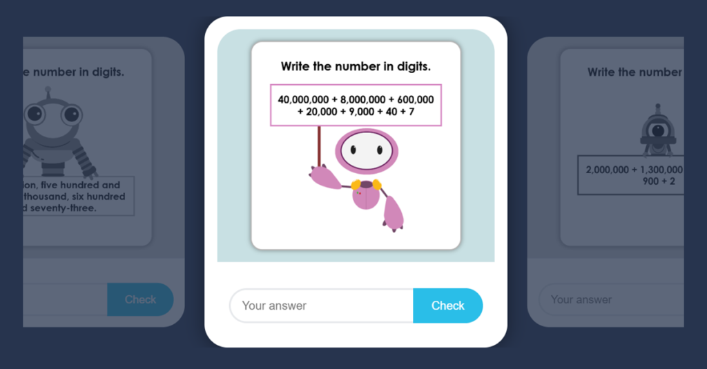 Numbers to Ten Million Game