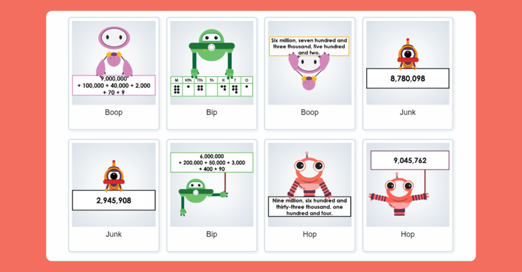 Numbers to Ten Million Game