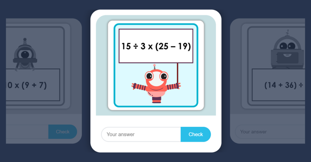 Year 6 Order of Operations Game