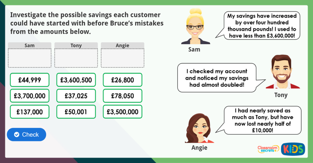 Year 6 Rounding Numbers Maths Challenge