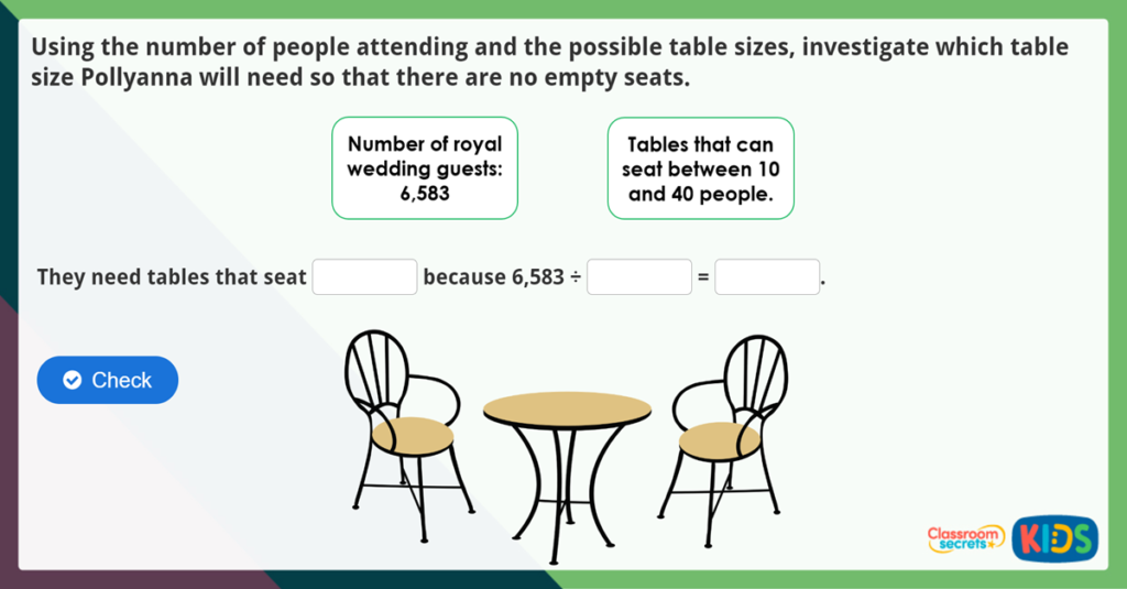 Year 6 Short Division Maths Challenge