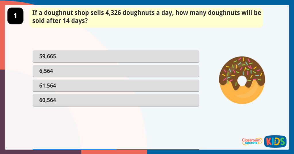 Year 6 Solve Problems with Four Operations Game