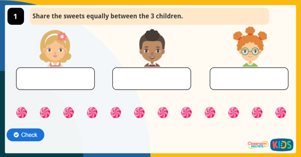 Year 1 Solve One Step Problems Activity