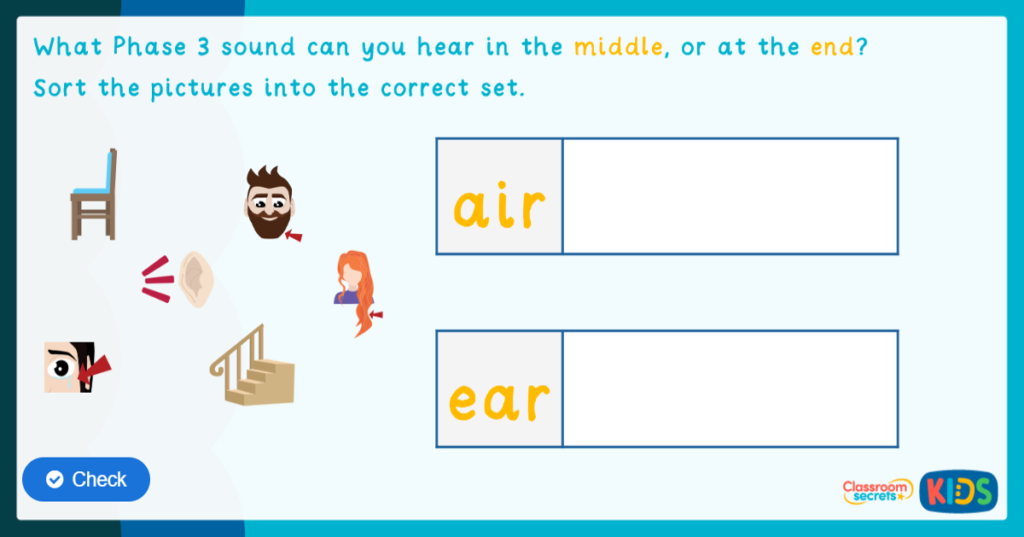 Phonics Phase 3 Trigraphs