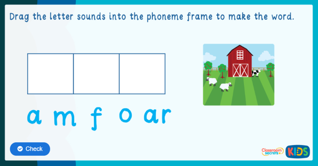 Phonics Segmenting Games