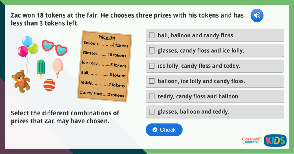 Year 1 Addition and Subtraction Activities