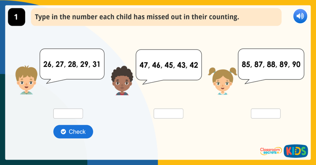 Year 1 Count to 100 Activities