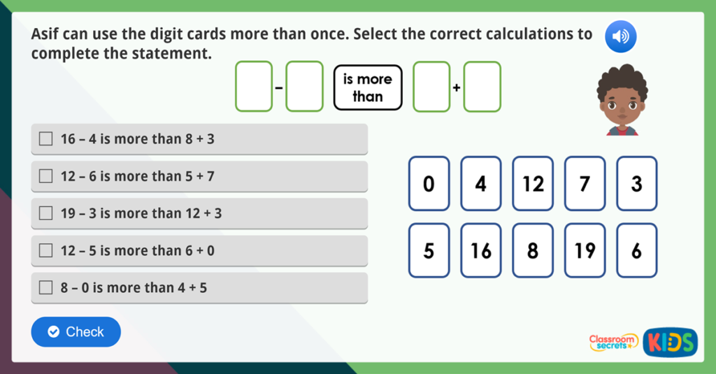 Year 1 Addition and Subtraction Activities