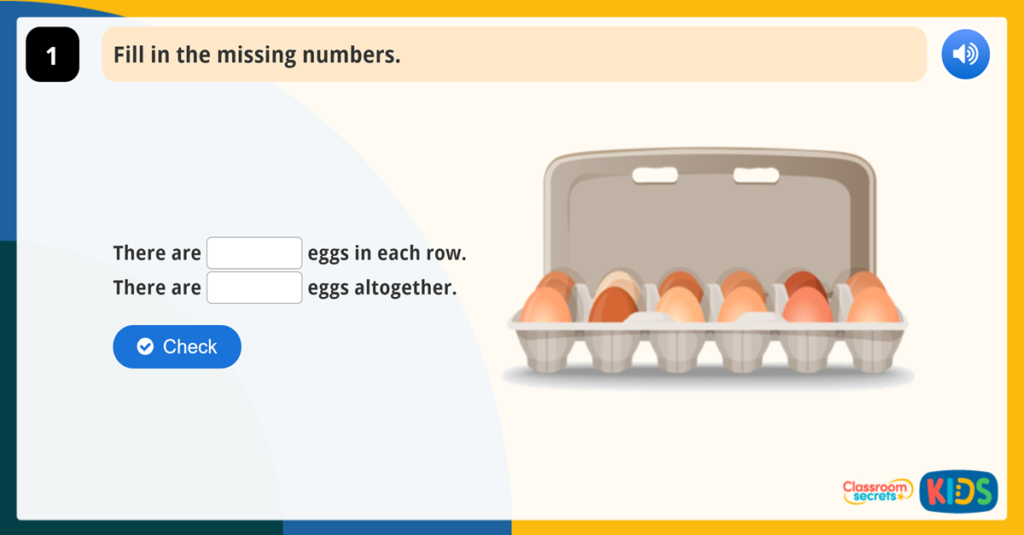 Year 1 Arrays Activity