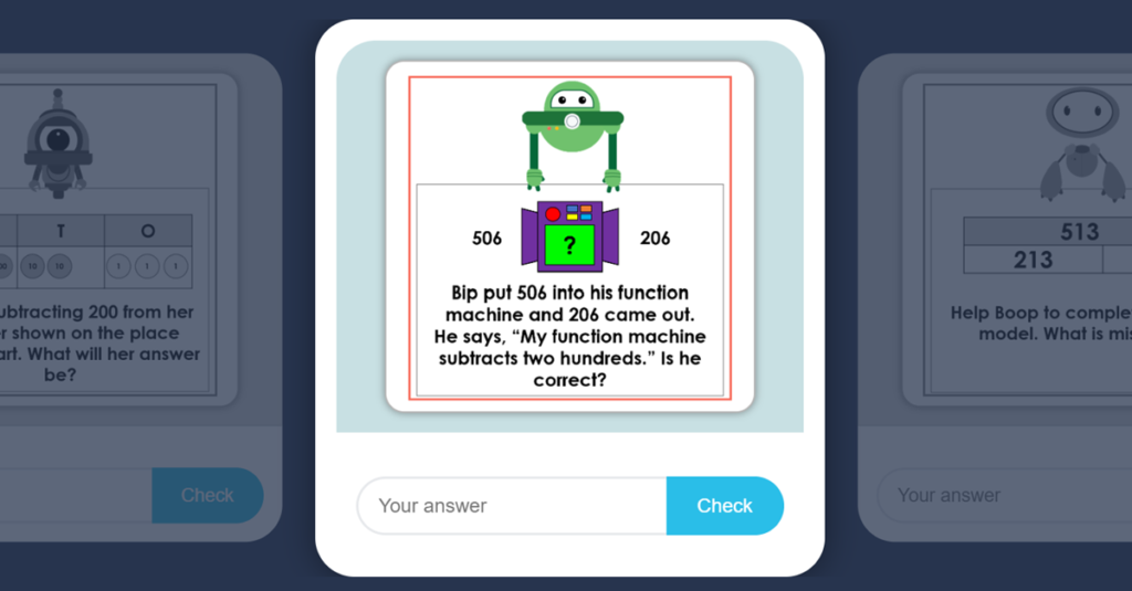 Year 3 Add and Subtract 3-Digit Numbers and Hundreds Flash Cards
