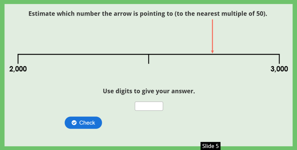 Year 4 Estimate Numbers Game