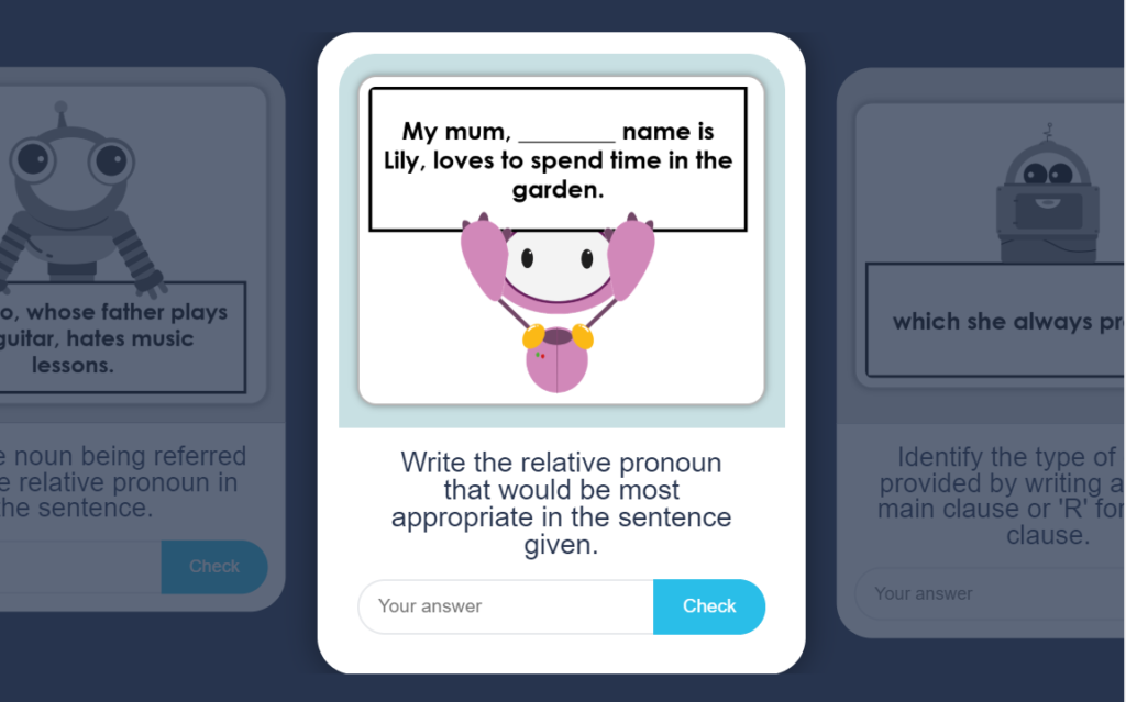 Year 5 Relative Clauses Flashcards