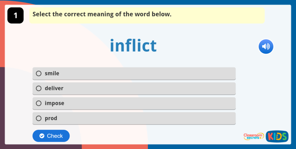 Year 5 Vocabulary Challenge 2