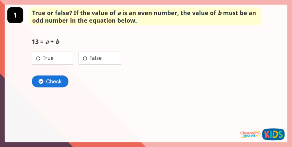 Year 6 Find Pairs of Values