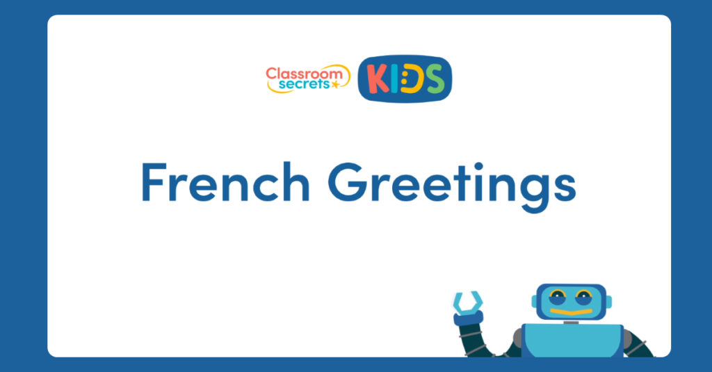 French Greetings Video Tutorial